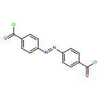 4-[(4-carbonochloridoylphenyl)diazenyl]benzoyl Chloride