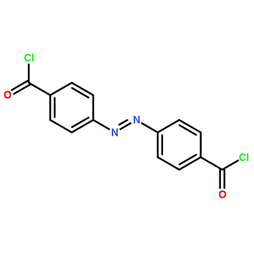 4-[(4-carbonochloridoylphenyl)diazenyl]benzoyl Chloride