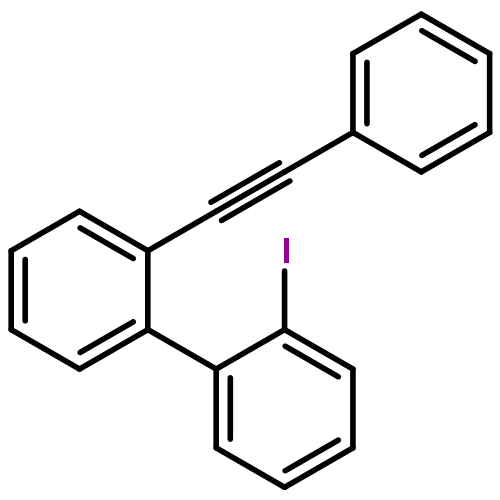 1,1'-Biphenyl, 2-iodo-2'-(phenylethynyl)-