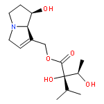 Butanoic acid,2,3-dihydroxy-2-(1-methylethyl)-,[(1R,7aR)-2,3,5,7a-tetrahydro-1-hydroxy-1H-pyrrolizin-7-yl]methyl ester,(2S,3R)-