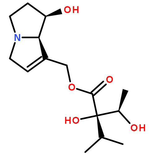 Butanoic acid,2,3-dihydroxy-2-(1-methylethyl)-,[(1R,7aR)-2,3,5,7a-tetrahydro-1-hydroxy-1H-pyrrolizin-7-yl]methyl ester,(2S,3R)-