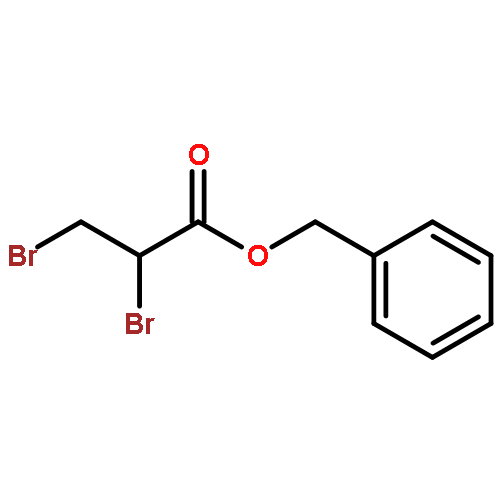 Propanoic acid,2,3-dibromo-, phenylmethyl ester