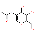 D-arabino-Hex-1-enitol,2-(acetylamino)-1,5-anhydro-2-deoxy- (9CI)