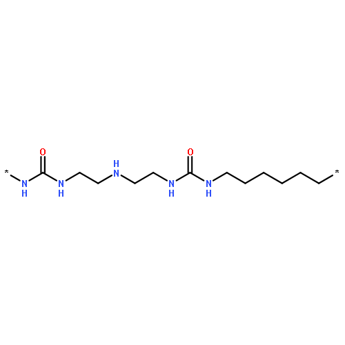 Poly(iminocarbonylimino-1,2-ethanediylimino-1,2-ethanediyliminocarbo
nylimino-1,6-hexanediyl)