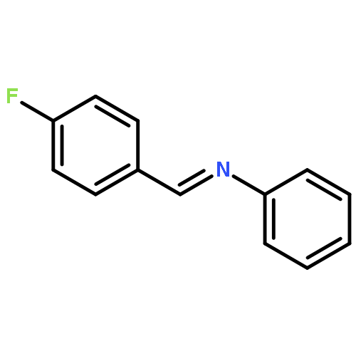 Benzenamine, N-[(4-fluorophenyl)methylene]-, (E)-