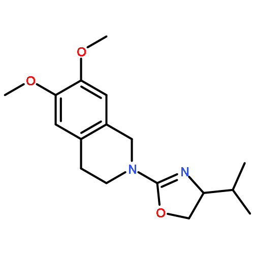 Isoquinoline,2-[(4S)-4,5-dihydro-4-(1-methylethyl)-2-oxazolyl]-1,2,3,4-tetrahydro-6,7-dimethoxy-