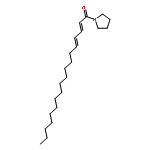 Pyrrolidine, 1-[(2E,4E)-1-oxo-2,4-octadecadienyl]-