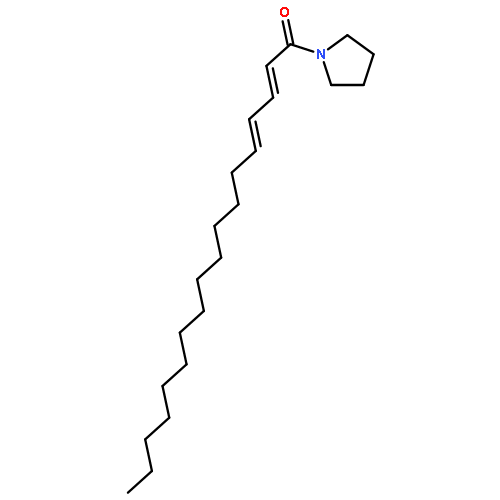 Pyrrolidine, 1-[(2E,4E)-1-oxo-2,4-octadecadienyl]-