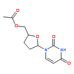 Uridine, 2',3'-dideoxy-, 5'-acetate