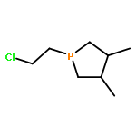 1-(2-chloroethyl)-3,4-dimethylphospholane