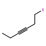 3-Hexyne, 1-iodo-