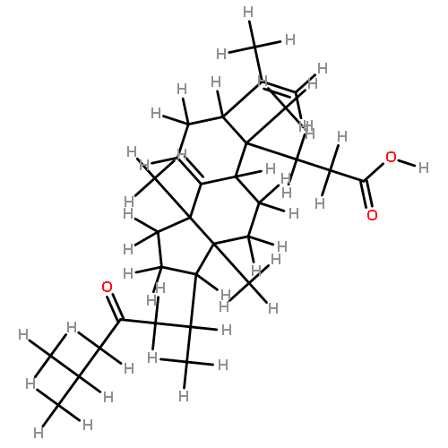 23-oxo-3,4-seco-9betaH-lanost-4(28),7-dien-3-oic acid