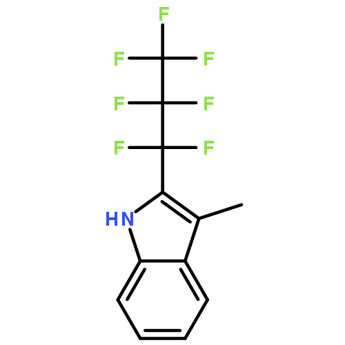 3-Methyl-2-(perfluoropropyl)-1H-indole