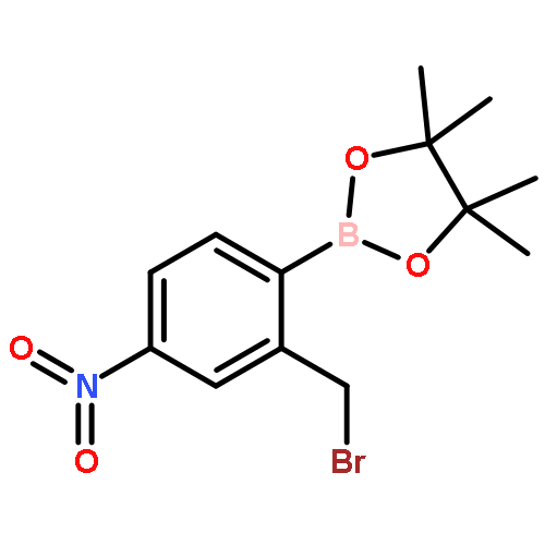 2-(2-bromomethyl-4-nitrophenyl)-4,4,5,5-tetramethyl-[1,3,2]dioxaborolane