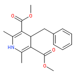 3,5-PYRIDINEDICARBOXYLIC ACID, 1,4-DIHYDRO-2,6-DIMETHYL-4-(PHENYLMETHYL)-, DIMETHYL ESTER