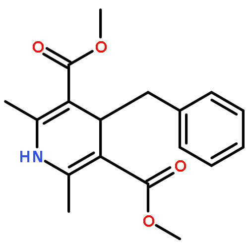 3,5-PYRIDINEDICARBOXYLIC ACID, 1,4-DIHYDRO-2,6-DIMETHYL-4-(PHENYLMETHYL)-, DIMETHYL ESTER