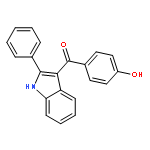 (4-hydroxyphenyl)-(2-phenyl-1h-indol-3-yl)methanone