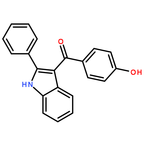 (4-hydroxyphenyl)-(2-phenyl-1h-indol-3-yl)methanone