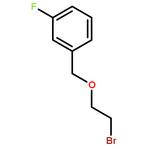 Benzene, 1-[(2-bromoethoxy)methyl]-3-fluoro-