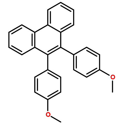 Phenanthrene, 9,10-bis(4-methoxyphenyl)-