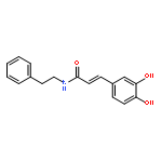 2-Propenamide, 3-(3,4-dihydroxyphenyl)-N-(2-phenylethyl)-, (E)-