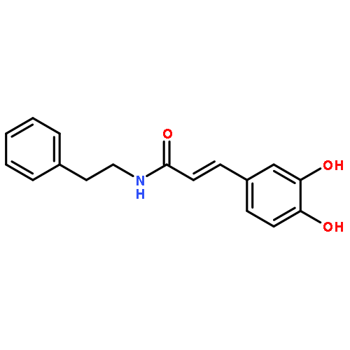 2-Propenamide, 3-(3,4-dihydroxyphenyl)-N-(2-phenylethyl)-, (E)-