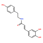 2-Propenamide, 3-(3,4-dihydroxyphenyl)-N-[2-(4-hydroxyphenyl)ethyl]-,(2E)-