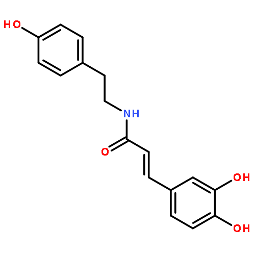 2-Propenamide, 3-(3,4-dihydroxyphenyl)-N-[2-(4-hydroxyphenyl)ethyl]-,(2E)-