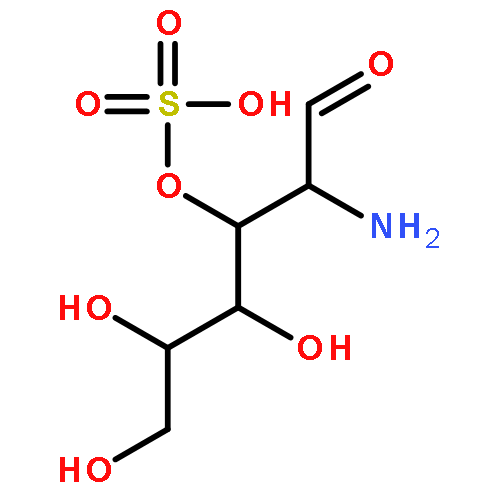 a-D-Glucopyranose,2-amino-2-deoxy-, 3-(hydrogen sulfate)