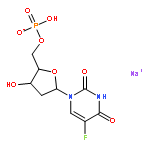 5'-Uridylic acid,2'-deoxy-5-fluoro-, disodium salt (9CI)