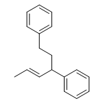 Benzene, 1,1'-[1-(1-propenyl)-1,3-propanediyl]bis-