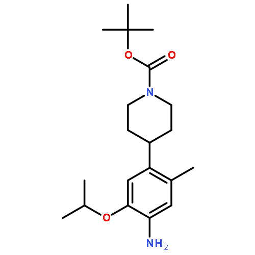 tert-butyl 4-(4-aMino-5-isopropoxy-2-Methylphenyl)piperidine-1-carboxylate