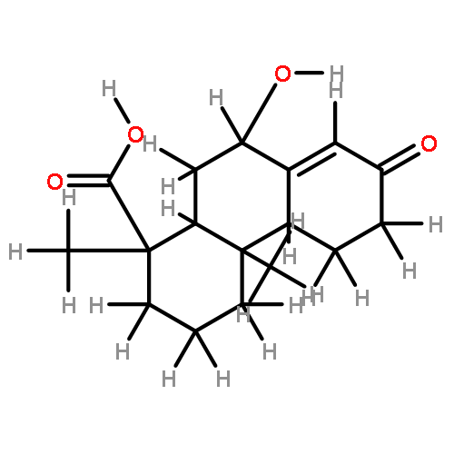 7alpha-hydroxy-13-oxy-8(14)-podocarpen-18-oic acid