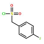 Benzenemethanesulfonylchloride, 4-fluoro-