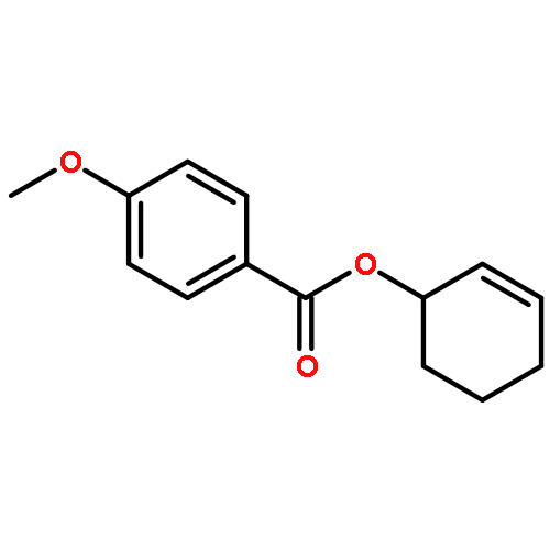 Benzoic acid, 4-methoxy-, 2-cyclohexen-1-yl ester