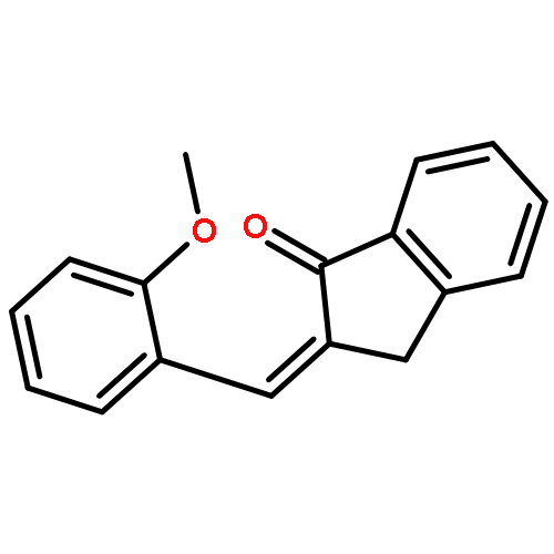 1H-Inden-1-one, 2,3-dihydro-2-[(2-methoxyphenyl)methylene]-, (E)-