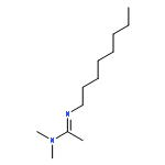 Ethanimidamide, N,N-dimethyl-N'-octyl-