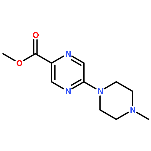 5-(4-methyl-1-piperazinyl)-2-Pyrazinecarboxylic acid methyl ester