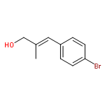 2-Propen-1-ol, 3-(4-bromophenyl)-2-methyl-, (E)-