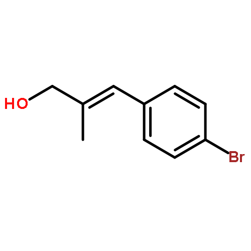 2-Propen-1-ol, 3-(4-bromophenyl)-2-methyl-, (E)-