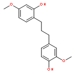 1-(2'-hydroxy-4'-methoxyphenyl)-3-(4''-hydroxy-3''-methyoxyphenyl)-propane