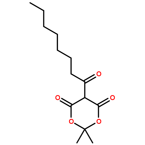 2,2-DIMETHYL-5-OCTANOYL-1,3-DIOXANE-4,6-DIONE