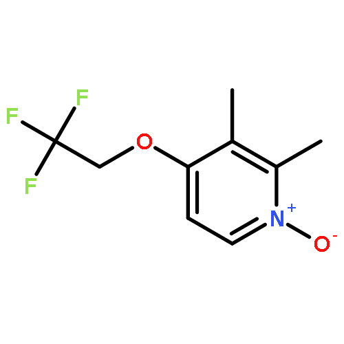 2,3-DIMETHYL-1-OXIDO-4-(2,2,2-TRIFLUOROETHOXY)PYRIDIN-1-IUM