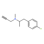 Benzeneethanamine,4-fluoro-N,a-dimethyl-N-2-propyn-1-yl-