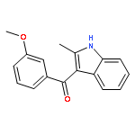 Methanone, (3-methoxyphenyl)(2-methyl-1H-indol-3-yl)-