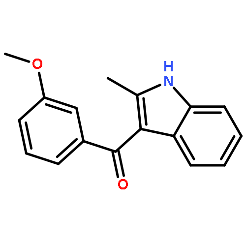 Methanone, (3-methoxyphenyl)(2-methyl-1H-indol-3-yl)-