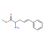 4-PENTENOIC ACID, 2-AMINO-5-PHENYL-, METHYL ESTER, (4E)-