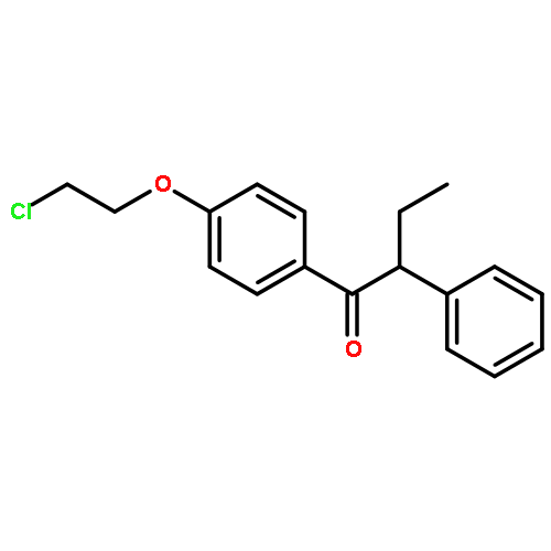 1-[4-(2-Chloroethoxy)phenyl]-2-ethyl-2-phenylethanone