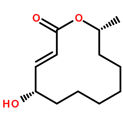 Oxacyclododec-3-en-2-one,5-hydroxy-12-methyl-, (3E,5S,12R)-