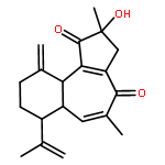 Benz[e]azulene-1,4-dione,2,3,6a,7,8,9,10,10a-octahydro-2-hydroxy-2,5-dimethyl-10-methylene-7-(1-methylethenyl)-,(2R,6aS,7R,10aR)-